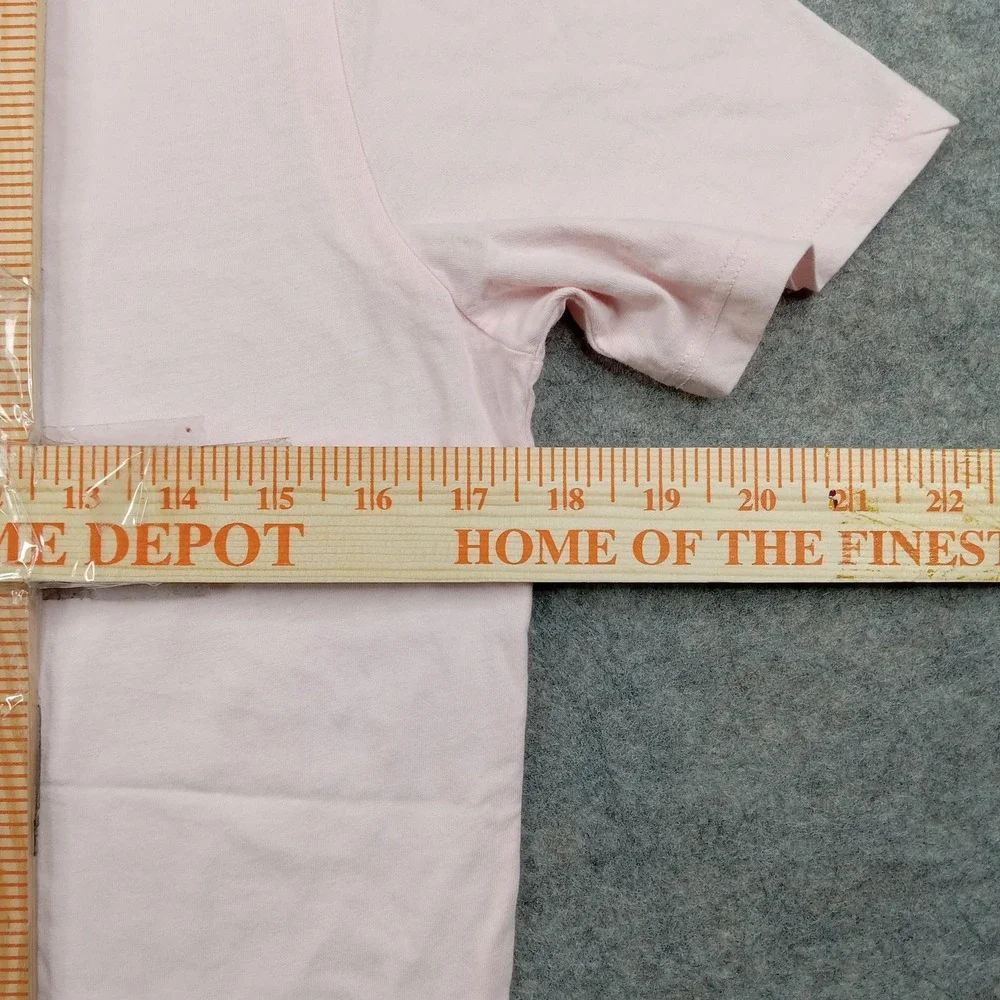 Everlane Shirt Mens Medium Pink Supima Cotton Crewneck T-Shirt Tee Basic Solid - Picture 5 of 6